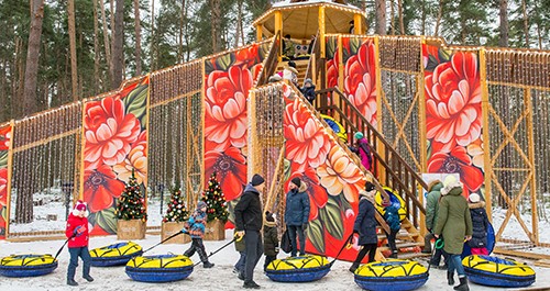 Тюбинговая горка