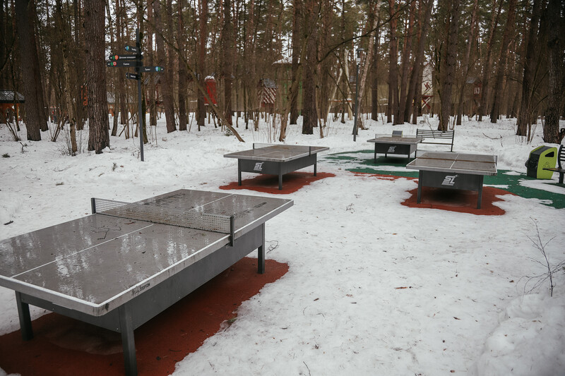 Теннис настольный (4 стола)