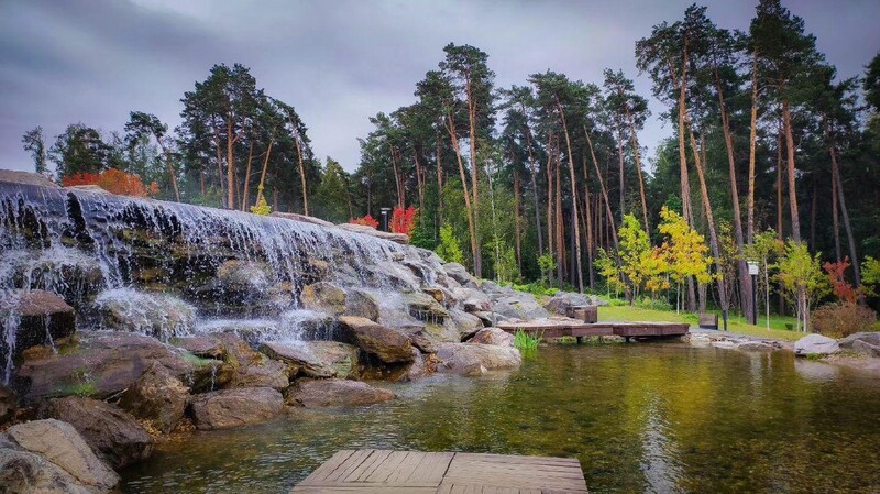 Каскадные водопады