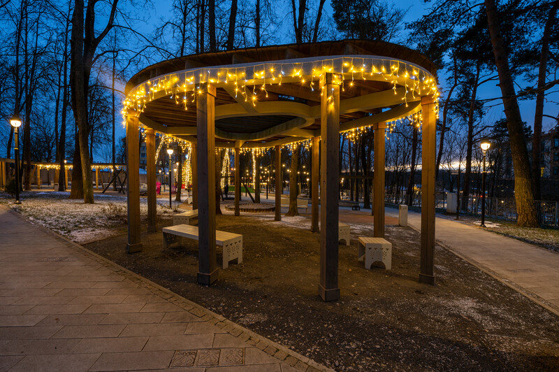 Городской парк г. Звенигород