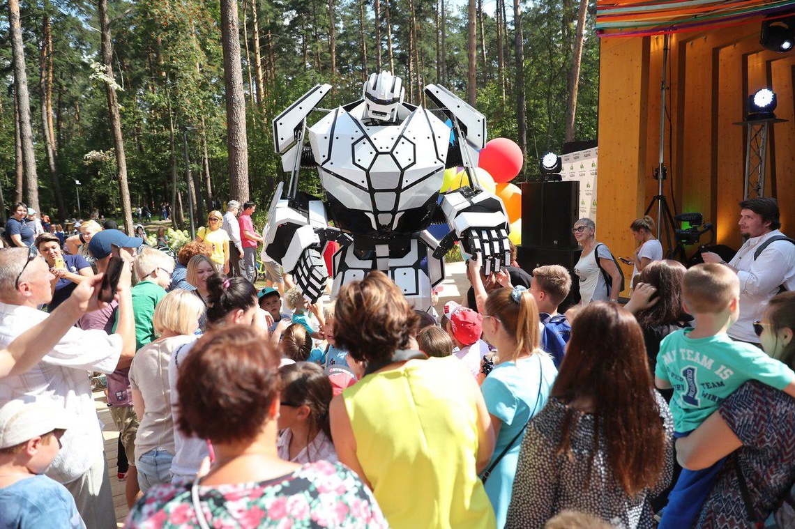 Более 5000 человек приняли участие в открытии парка «Раздолье» в Одинцовском округе, Август