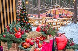 Фотозона возле катка