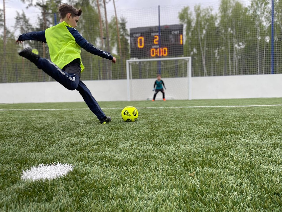 Соревнование между командами из Барвихи и Горок-2, В парке Малевича состоялся турнир по мини-футболу