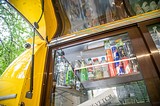 Для гостей на территории Городского парка расположен фудтрак