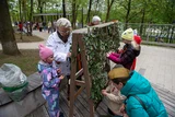 Плетение маскировочной сети